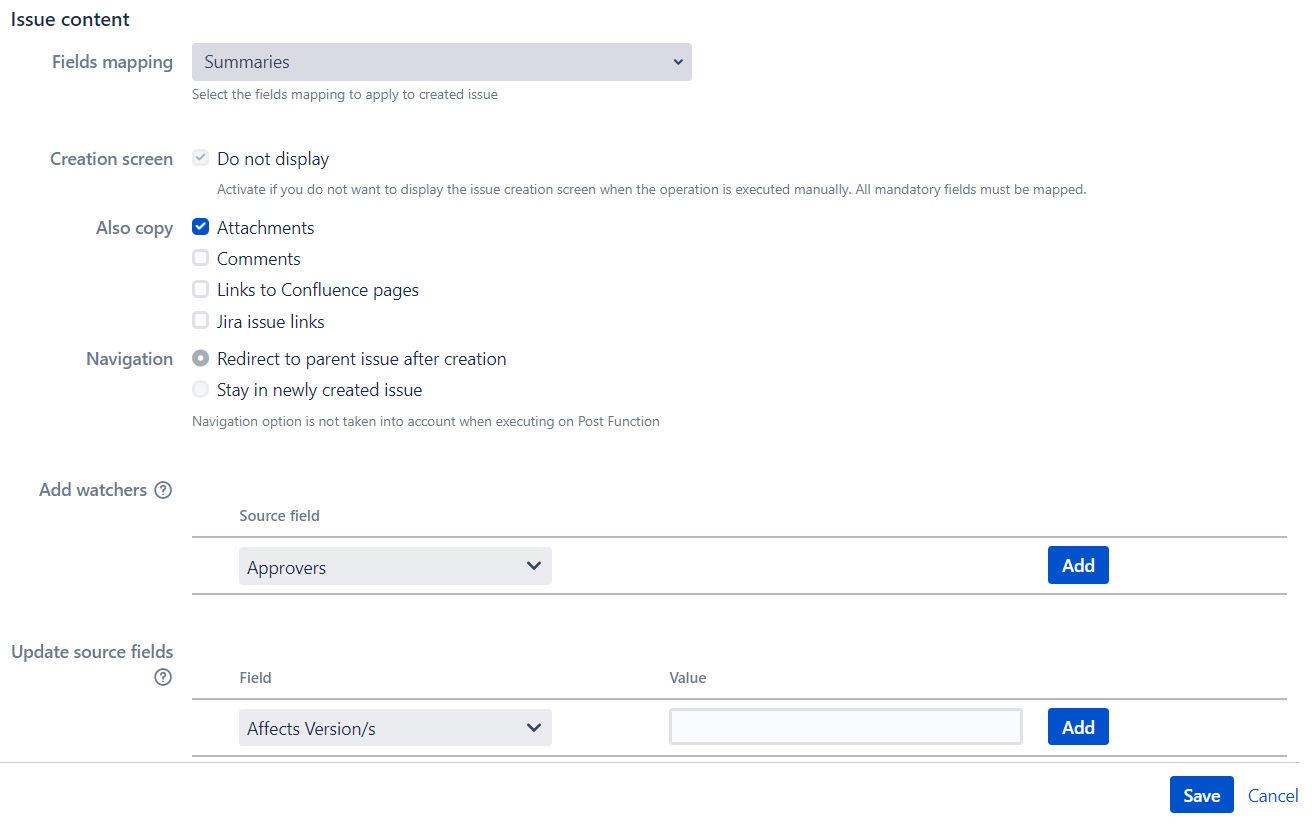 Copy and Sync operation issue content