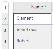 Reference selection