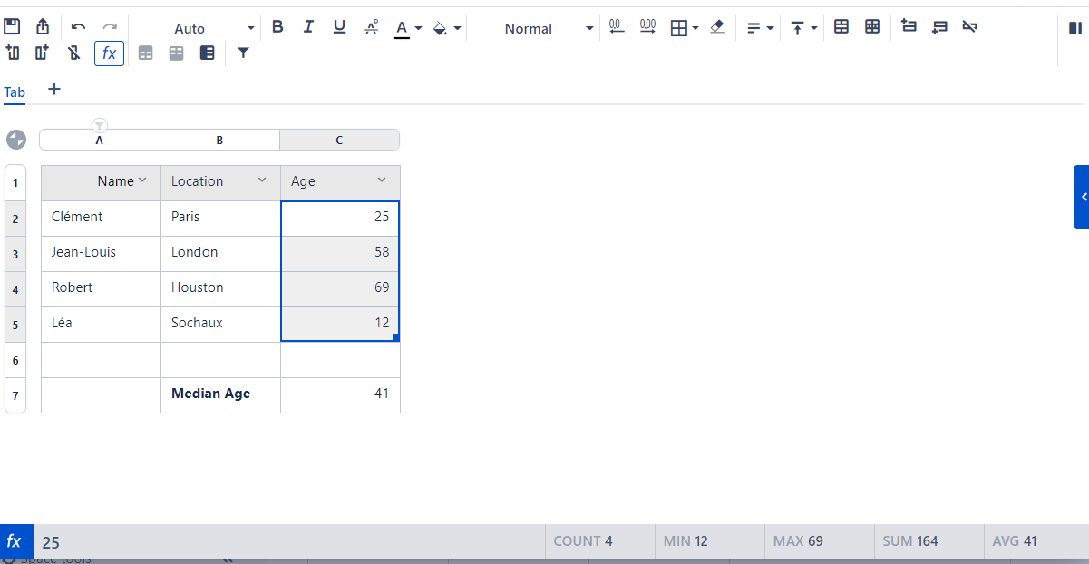 Reference selection with valid numbers