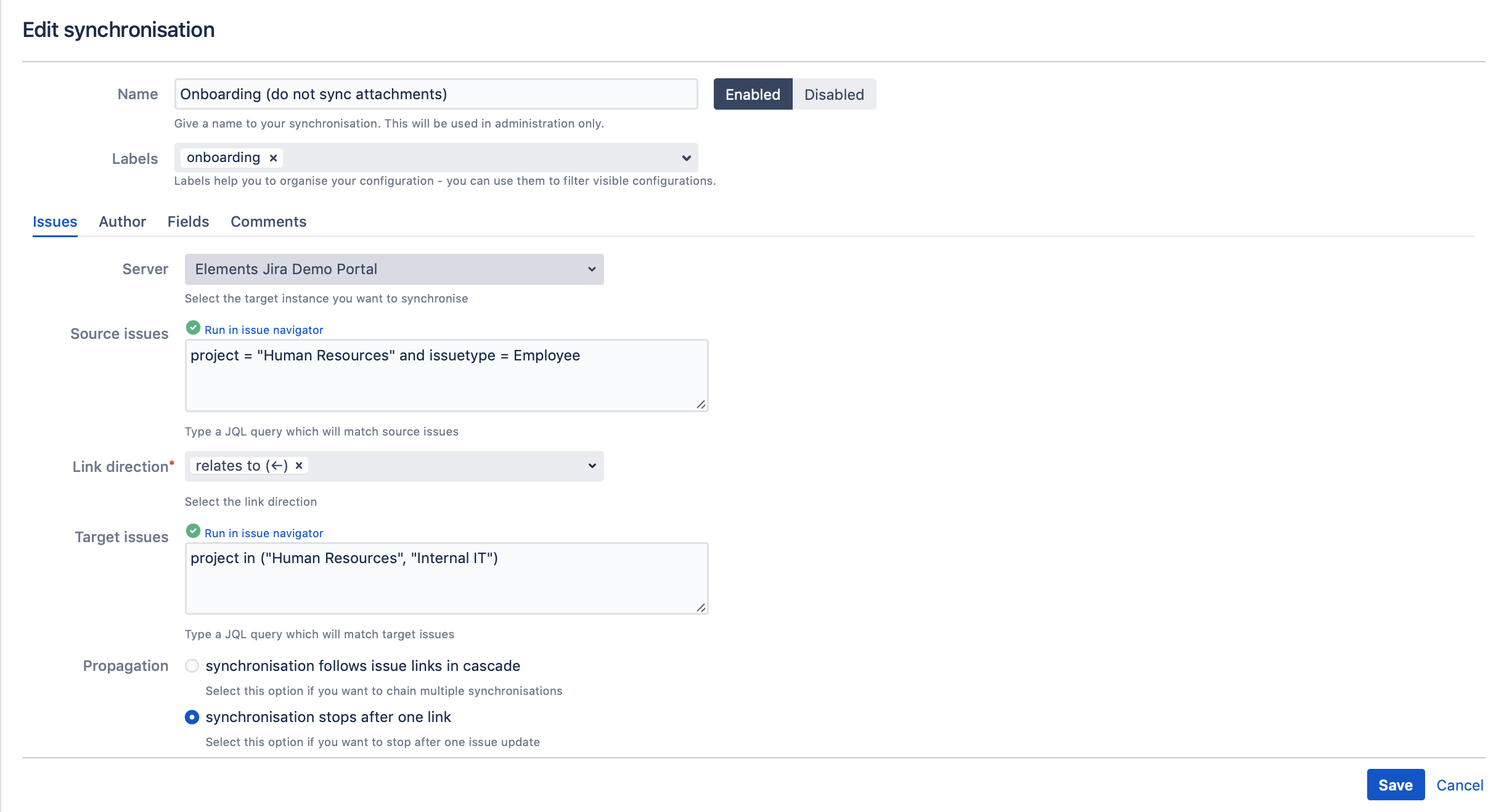 Arrival date synchronization in onboarding process