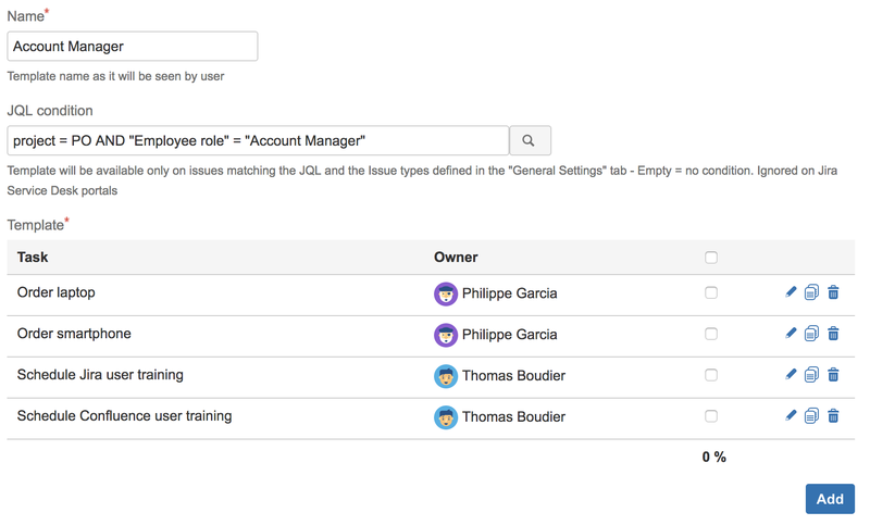 Onboarding Account manager Panel template