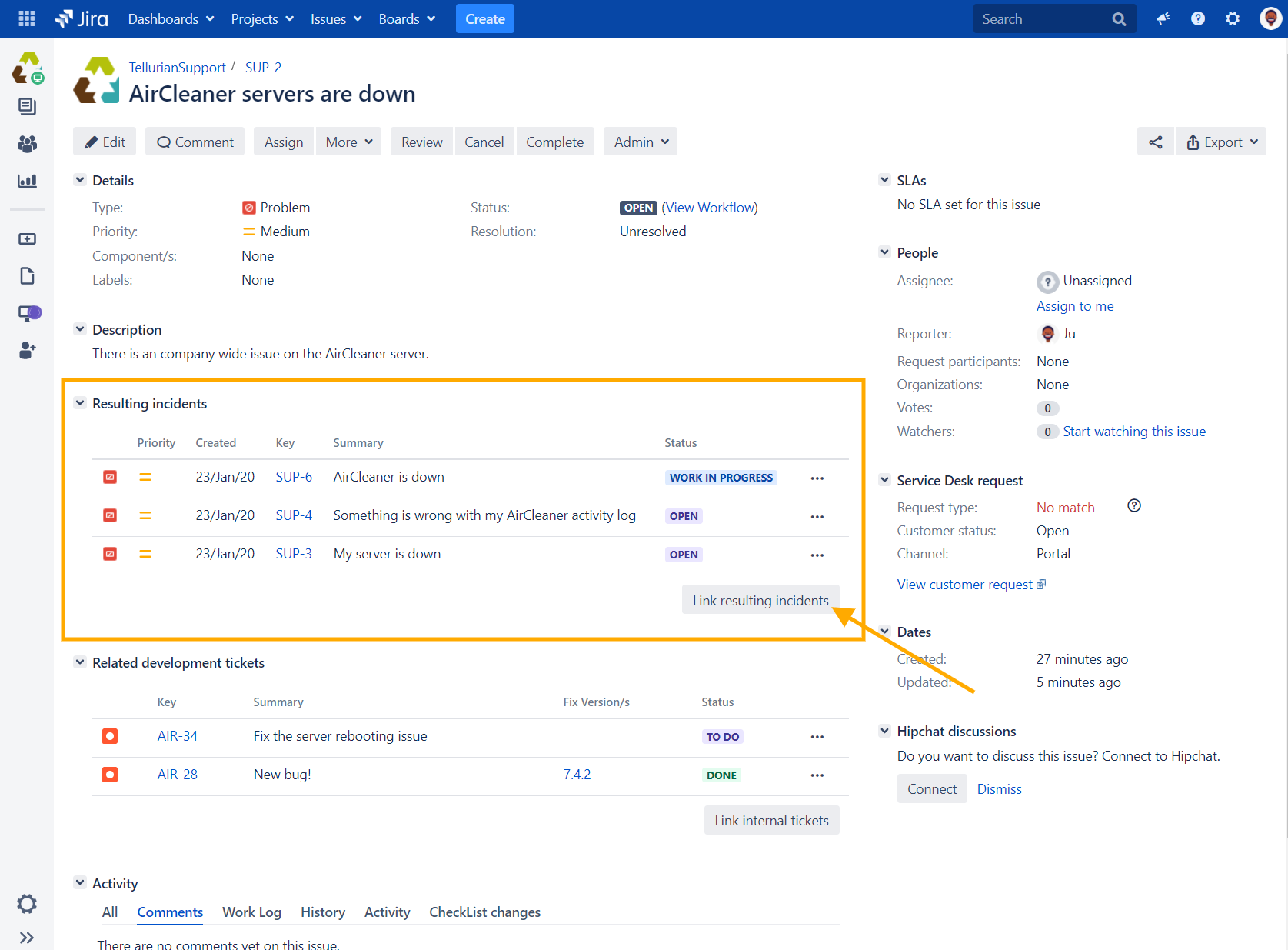 Data Panel displays related issues