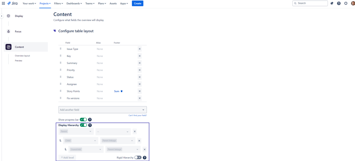 overview issue hierarchy configuration.png