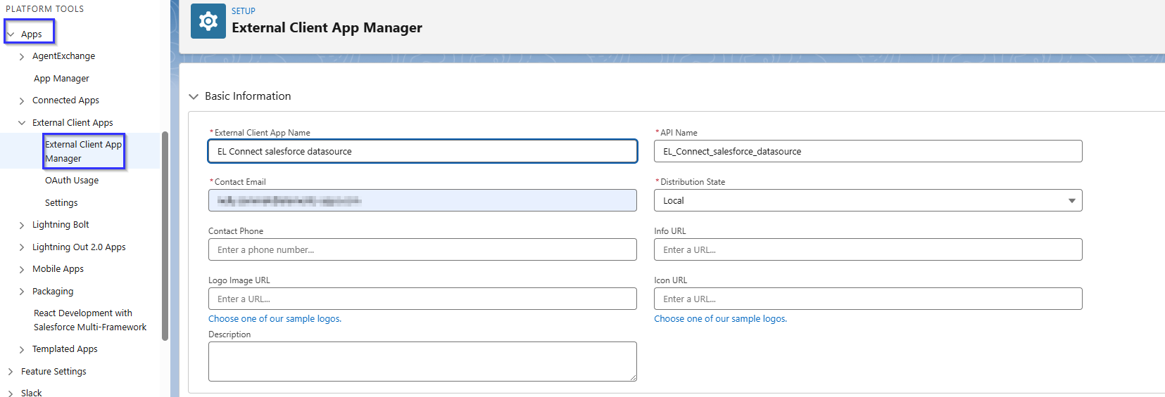 Salesforce External user app basic info.png
