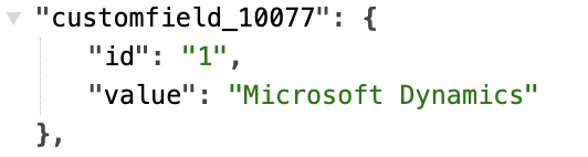 JQL search example for an Elements Connect object custom field using the contains operator in the Jira issue search view